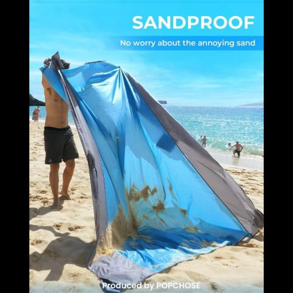 Beach Blanket, Beach Blanket Waterproof Sandproof, Extra Large Sandproof Beach